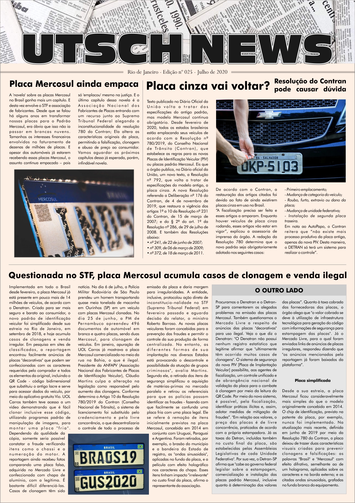 Jornal UTSCH BRASIL - edição 025 - Julho_2_2020